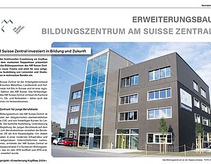 Baureportage Erweiterung Kopfbau 2024